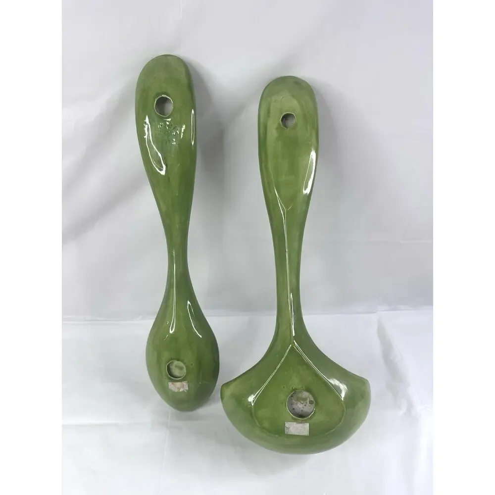 Vintage Arnel's Mushroom Ladle Spoon Ceramic Wall Mount Kitchen Decor MCM 70’s